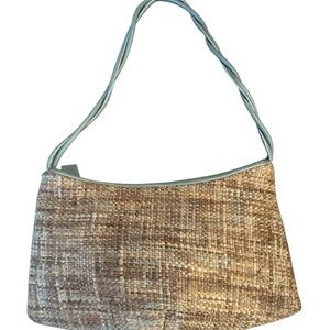 Paolo‎ Masi Tweed and Leather Bag​​
